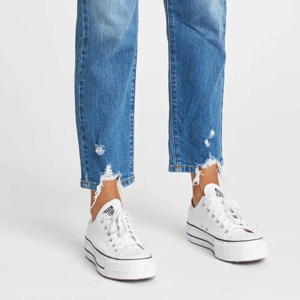 Daze Denim Straight Up Going Steady High Rise NWT Size 25 - Picture 3 of 13